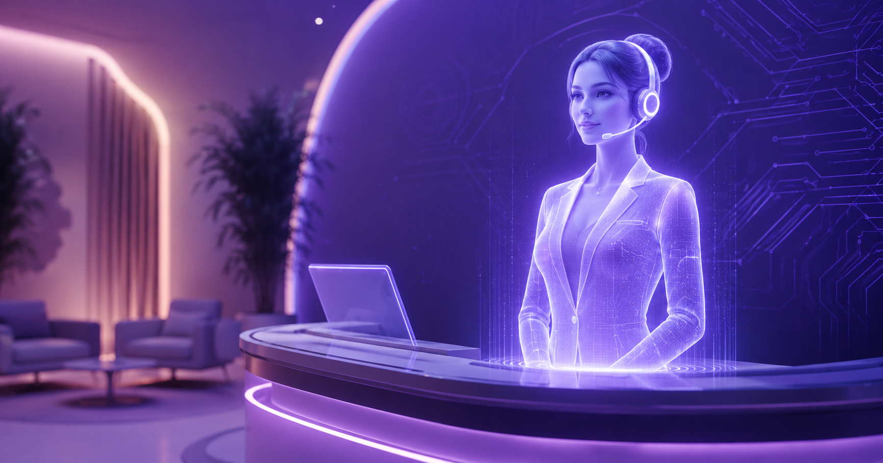 Rachel AI receptionist preview